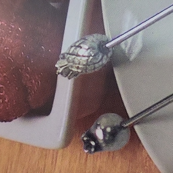 NIB Set of 2 Stainless Steel Cider House Appetizer Picks Set - Picture 3 of 7